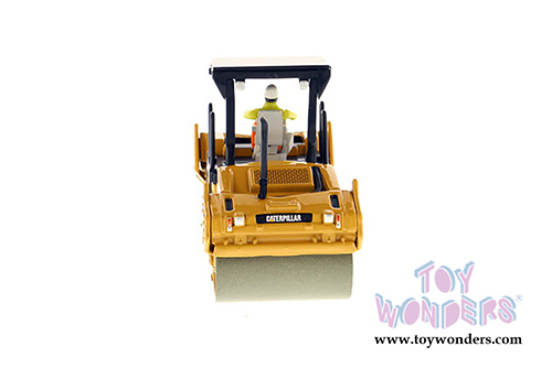 Diecast Masters - Caterpillar CB-534D XW Vibratory Asphalt Compactor - Core Classics Series (1/50 scale diecast model car, Yellow) 85132